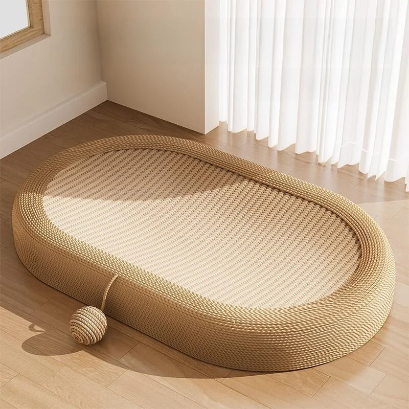 Большая джутовая доска для когтей, нескользящая, износостойкая, многофункциональная игрушка-гнездо для средних животных...
Большая джутовая доска для когтей, нескользящая, износостойкая, многофункциональная игрушка-гнездо для средних животных...