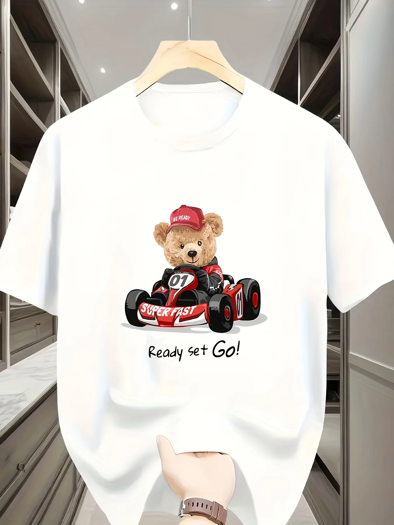 Мужская футболка с принтом медведя и картинга, летняя футболка с коротким рукавом для фитнеса и тренировок на открытом воздухе, дышащая одежда для фитнеса с коротким рукавом
Мужская футболка с принтом медведя и картинга, летняя футболка с коротким рукавом для фитнеса и тренировок на открытом воздухе, дышащая одежда для фитнеса с коротким рукавом