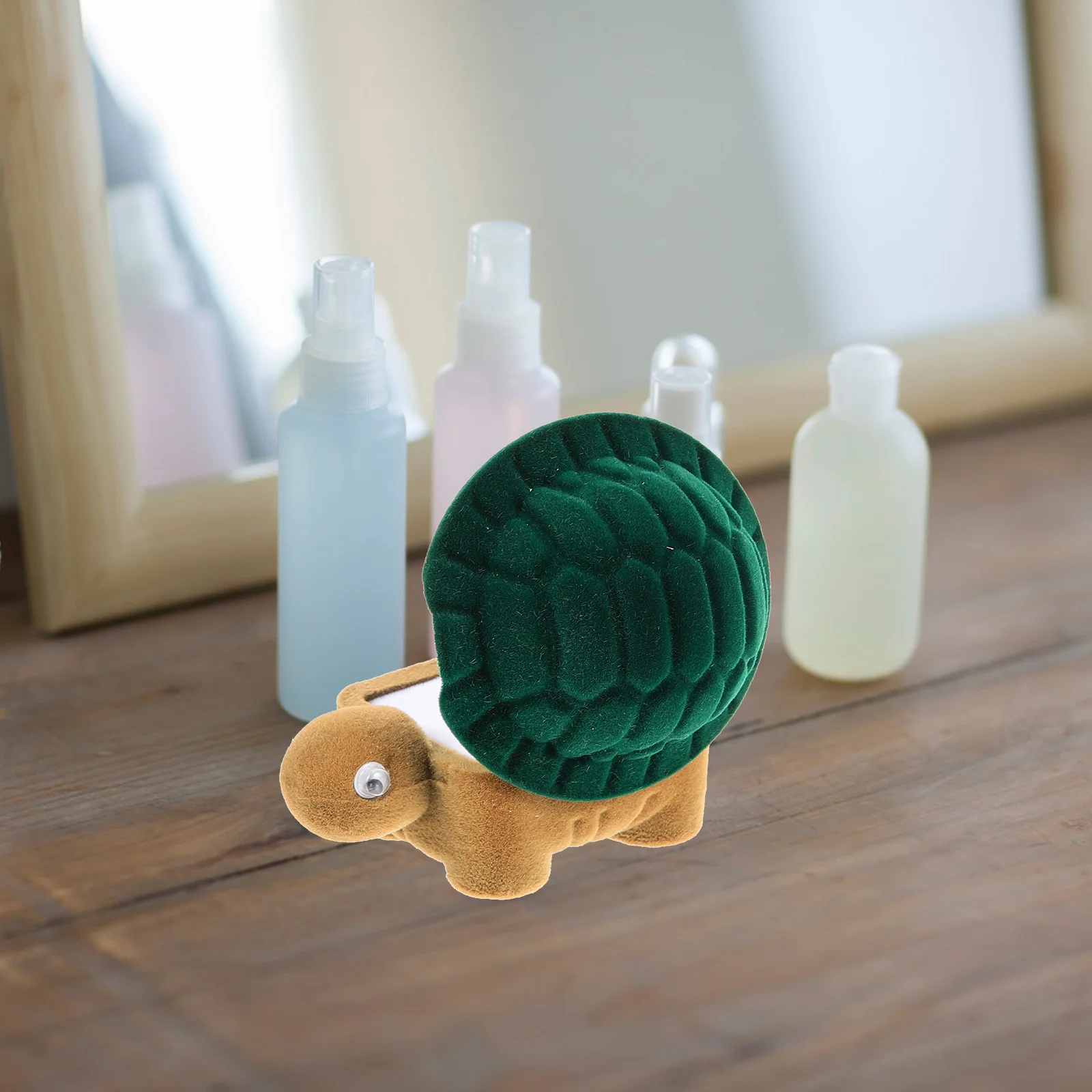 Бархатная черепаха Шкатулка для драгоценностей Держатель для колец Море Черепаховые кольца для хранения серег с животными
Бархатная черепаха Шкатулка для драгоценностей Держатель для колец Море Черепаховые кольца для хранения серег с животными