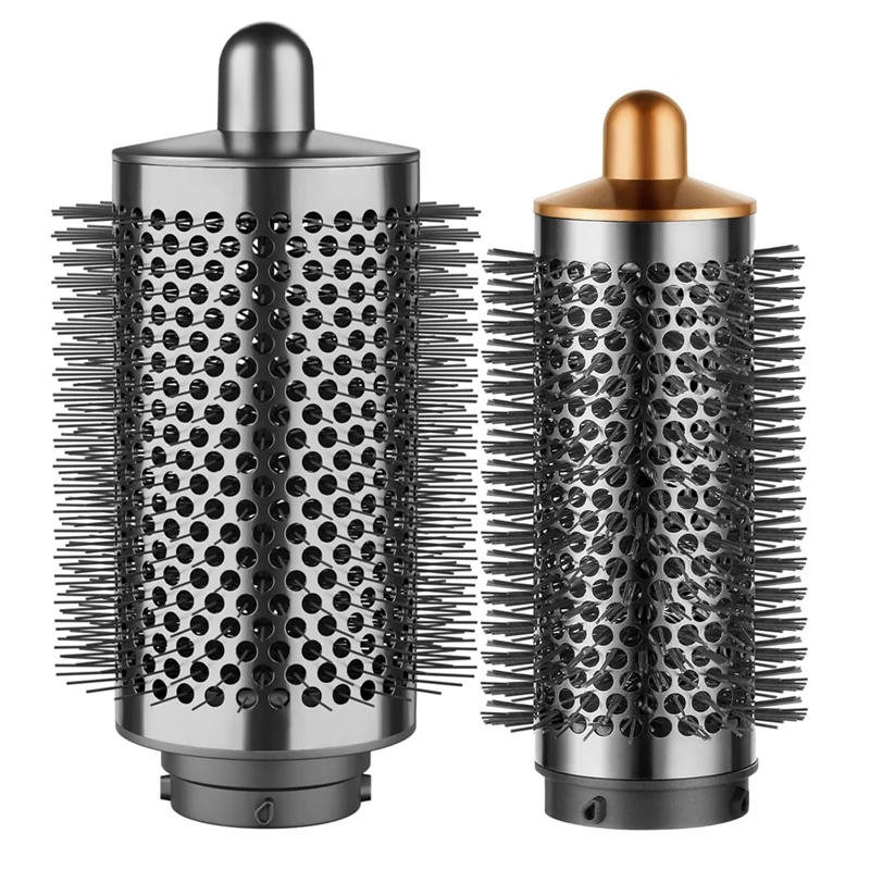 Круглая объемная щетка для Dyson Airwrap, большая и маленькая щетка для увеличения объема и стиля без усилий
Круглая объемная щетка для Dyson Airwrap, большая и маленькая щетка для увеличения объема и стиля без усилий