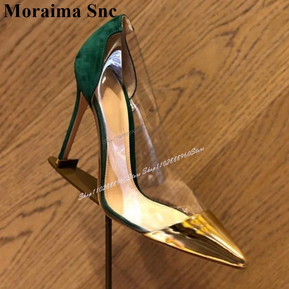 Luxury Mixed Color PVC Patchwork Shallow Pumps Thin High Heel Women Shoes Slip On Pointed Toe 2025 Fashion Zapatos Para Mujere
Luxury Mixed Color PVC Patchwork Shallow Pumps Thin High Heel Women Shoes Slip On Pointed Toe 2025 Fashion Zapatos Para Mujere