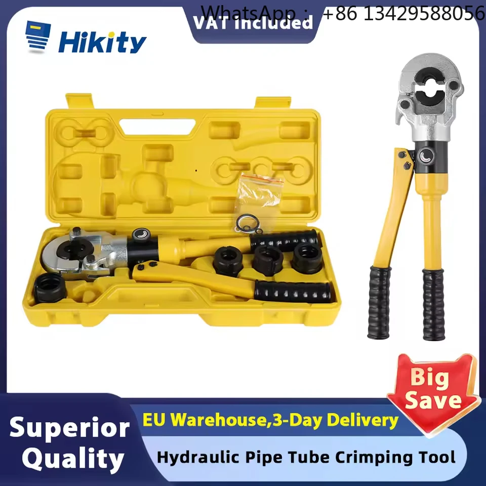 Hikity-Herramientas prensado tuberías Pex hidráulicas, accesorios tubo cobre, herramienta prensado para tuberías
Hikity-Herramientas prensado tuberías Pex hidráulicas, accesorios tubo cobre, herramienta prensado para tuberías