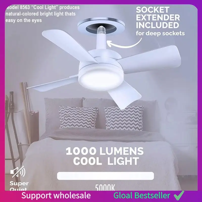 A38M LED Fan Light Dimmable Screw Smart Remote Control Integrated Ceiling Fan Light Suitable For Bedrooms
A38M LED Fan Light Dimmable Screw Smart Remote Control Integrated Ceiling Fan Light Suitable For Bedrooms