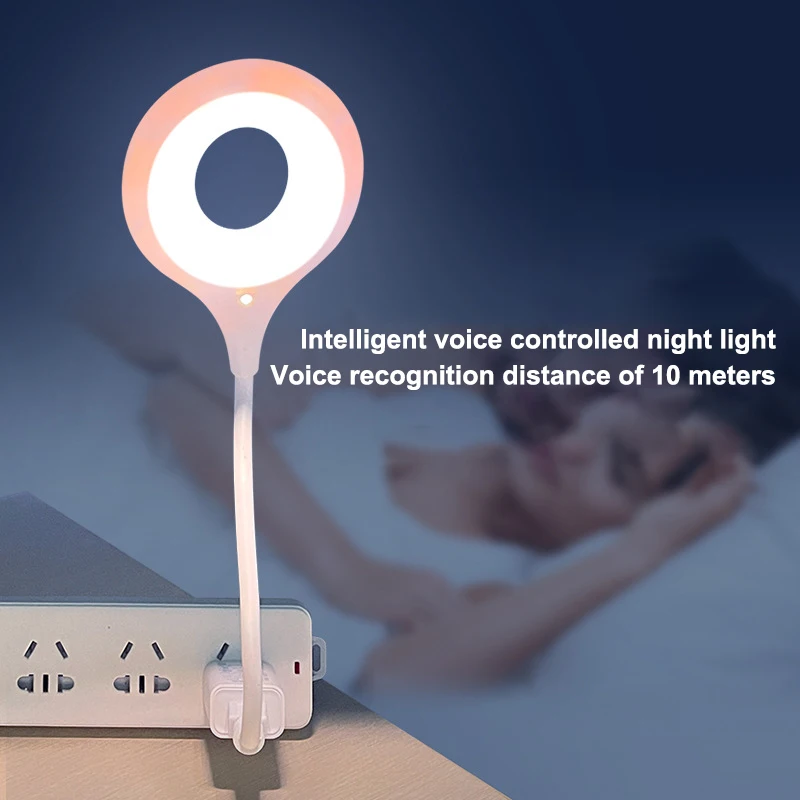 Intelligent Voice Controlled Night Light Portable LED Book Light USB Flexo Led Desk Lamp Intelligent Voice Reading Lamp USB Link
Intelligent Voice Controlled Night Light Portable LED Book Light USB Flexo Led Desk Lamp Intelligent Voice Reading Lamp USB Link