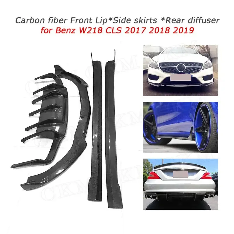 For Mercedes Benz CLS Class W218 CLS550 2012-2014 Carbon Fiber Body Kit Front Lip Rear Diffuser Side Skirt Car Bodykit
For Mercedes Benz CLS Class W218 CLS550 2012-2014 Carbon Fiber Body Kit Front Lip Rear Diffuser Side Skirt Car Bodykit