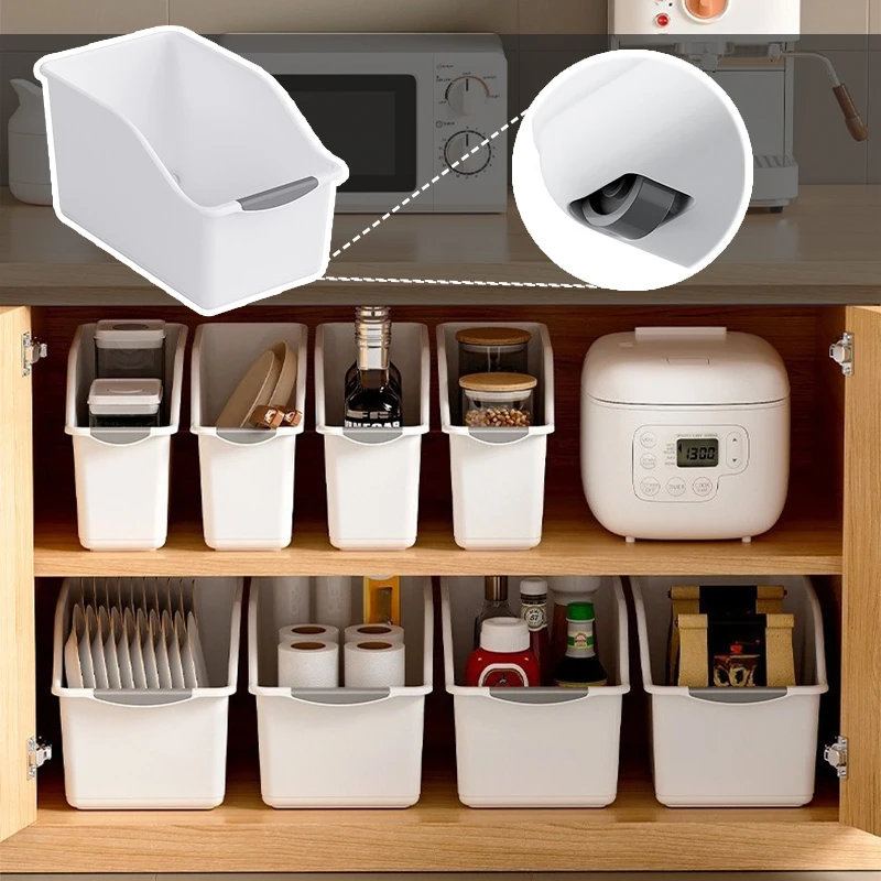 Plastic Storage Box with Wheels Adjustable Shelves Cabinet Organizer for Narrow Spaces Kitchen Bathroom Multi Functional Use
Plastic Storage Box with Wheels Adjustable Shelves Cabinet Organizer for Narrow Spaces Kitchen Bathroom Multi Functional Use
