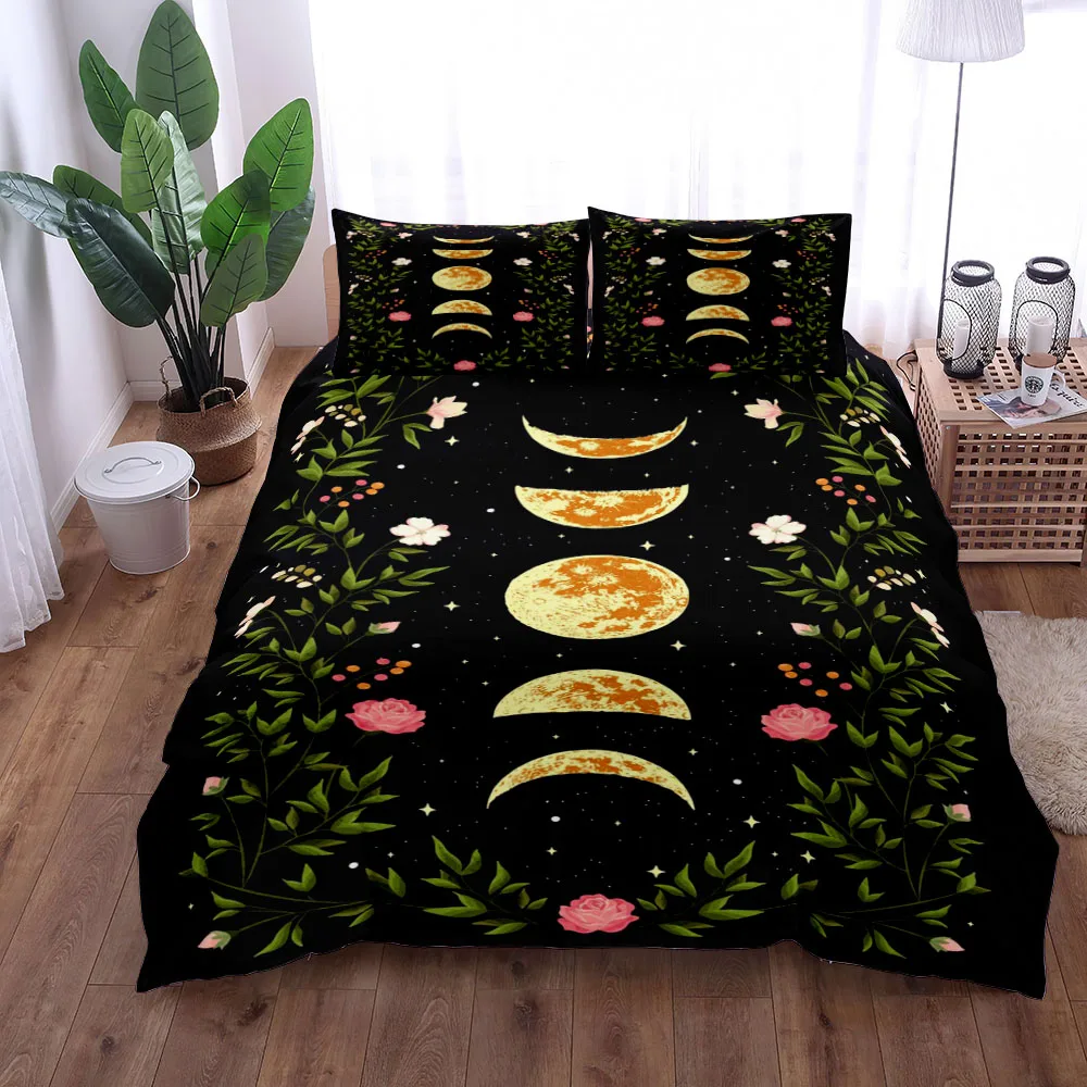 Gothic Moon Duvet Cover Set King Queen Double Full Twin Single Size Bed Linen Set
Gothic Moon Duvet Cover Set King Queen Double Full Twin Single Size Bed Linen Set