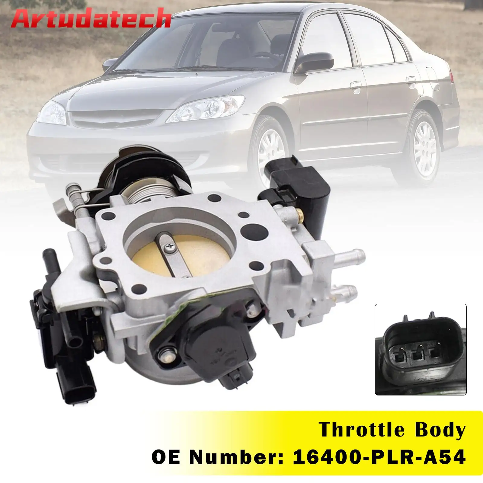 Artudatech 16400-PLR-A54 Корпус дроссельной заслонки для Honda Civic 4AT CVT 2001-2005 годов 1,7 л
Artudatech 16400-PLR-A54 Корпус дроссельной заслонки для Honda Civic 4AT CVT 2001-2005 годов 1,7 л