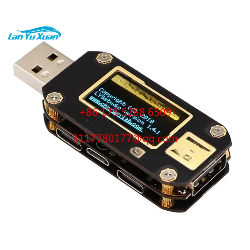 WAP01 KM001 Portable USB PD Tester QC3.0 2.0 PD Digital Voltmeter Digital Voltage Current Meter Power
WAP01 KM001 Portable USB PD Tester QC3.0 2.0 PD Digital Voltmeter Digital Voltage Current Meter Power