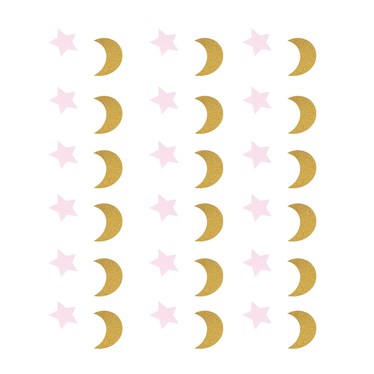 200PCS Muslim Eid Festival Confetti Decor Eid Party Paper Scraps Delicate Star Moon Shaped Scattering Confetti Ramadan Confetti
200PCS Muslim Eid Festival Confetti Decor Eid Party Paper Scraps Delicate Star Moon Shaped Scattering Confetti Ramadan Confetti