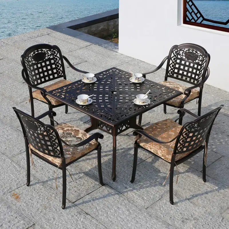 !@Modern Durable Outdoor Aluminum Table Chair Set Waterproof for Hotel Dining Living Room Balcony Terrace Villa Garden
!@Modern Durable Outdoor Aluminum Table Chair Set Waterproof for Hotel Dining Living Room Balcony Terrace Villa Garden