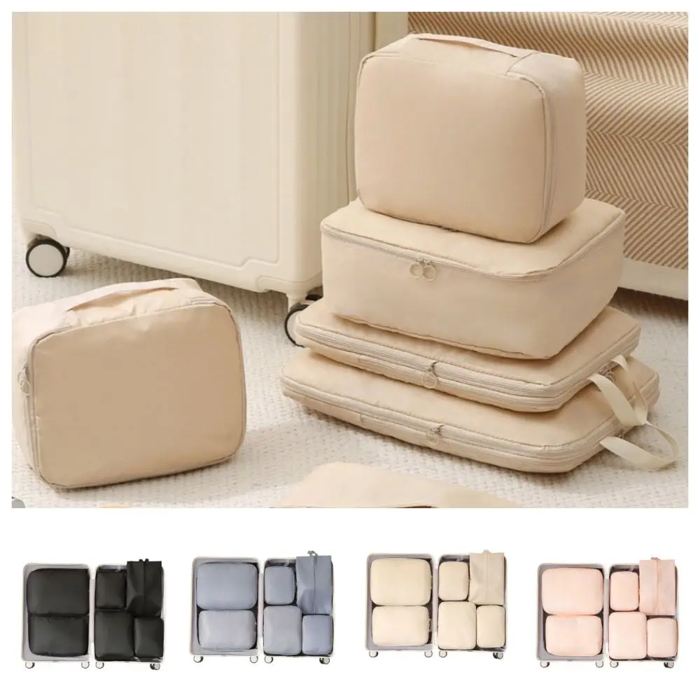 6Pcs/Set Large Capacity Luggage Compression Bag Dampproof Space-Saving Travel Organizer Bags Folding Washable Packing Cubes Set
6Pcs/Set Large Capacity Luggage Compression Bag Dampproof Space-Saving Travel Organizer Bags Folding Washable Packing Cubes Set