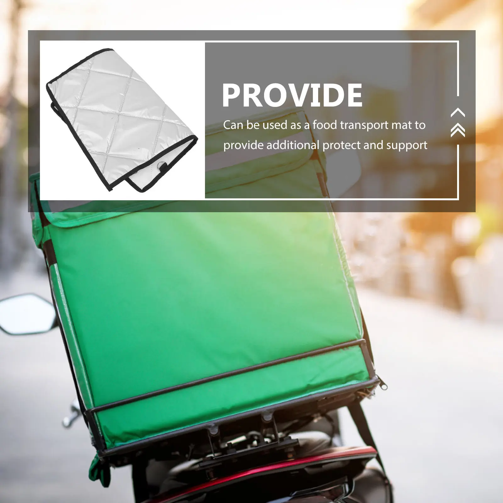Foldable Insulated Food Blanket 70x50cm Thermal Food Transport Cover for Takeaway Catering Scooter Bike Delivery Dustproof
Foldable Insulated Food Blanket 70x50cm Thermal Food Transport Cover for Takeaway Catering Scooter Bike Delivery Dustproof