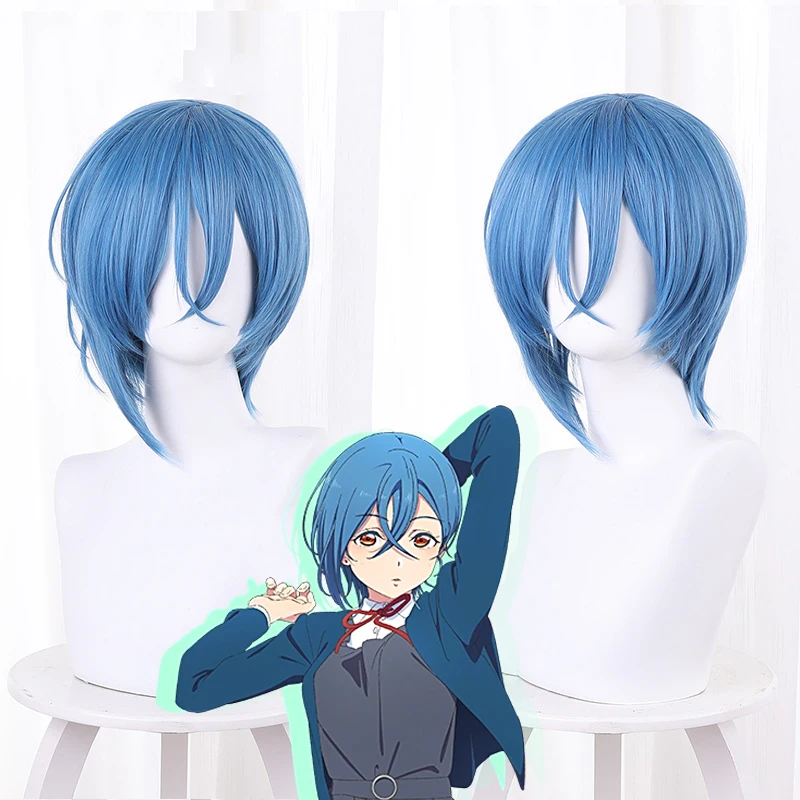 New Anime LoveLive Superstar Wakana Shiki Cosplay Wig Blue Short Hair Heat Resistant Synthetic Wigs Halloween Carnival Prop
New Anime LoveLive Superstar Wakana Shiki Cosplay Wig Blue Short Hair Heat Resistant Synthetic Wigs Halloween Carnival Prop