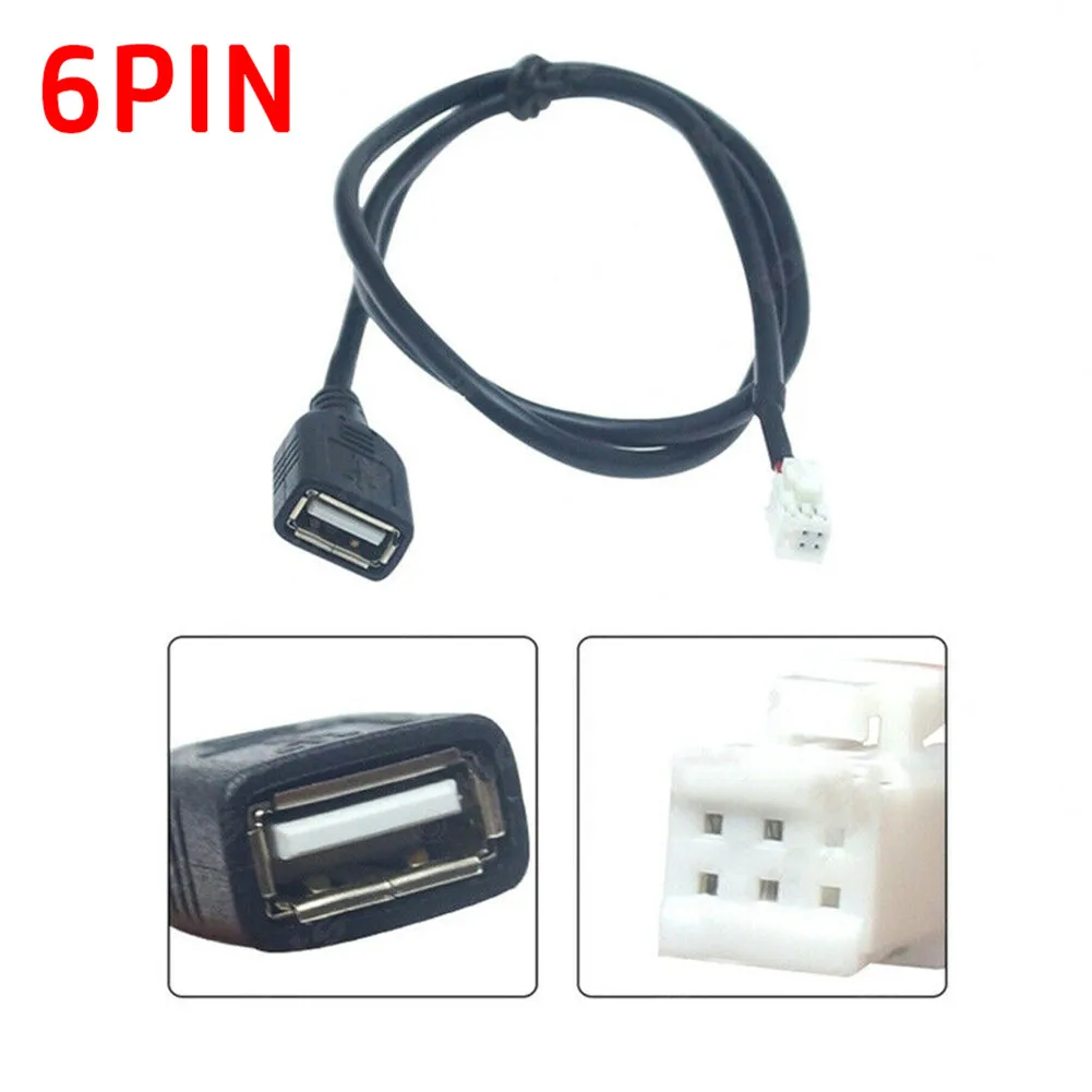 4Pin & 6Pin Connector USB Extension Cable Adapter For An Car Radio Stereo Car Electronics Accessories
4Pin & 6Pin Connector USB Extension Cable Adapter For An Car Radio Stereo Car Electronics Accessories