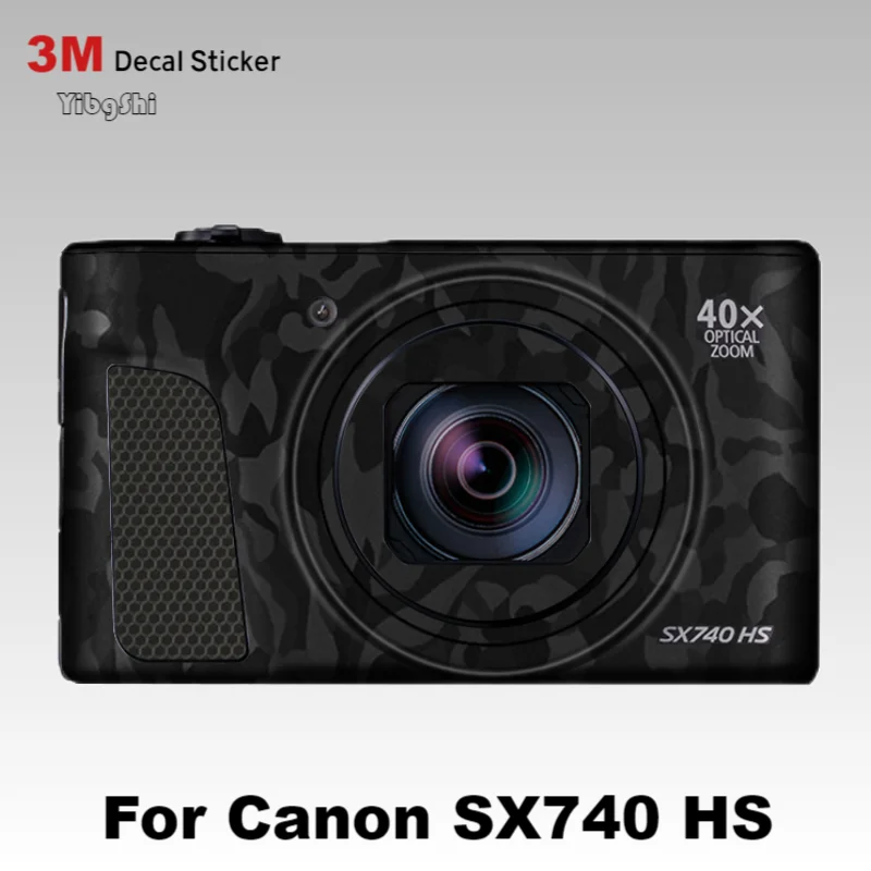Customized Sticker For Canon PowerShot SX740HS Decal Skin Camera Vinyl Wrap Film Anti-Scratch Protector Coat SX740 HS
Customized Sticker For Canon PowerShot SX740HS Decal Skin Camera Vinyl Wrap Film Anti-Scratch Protector Coat SX740 HS