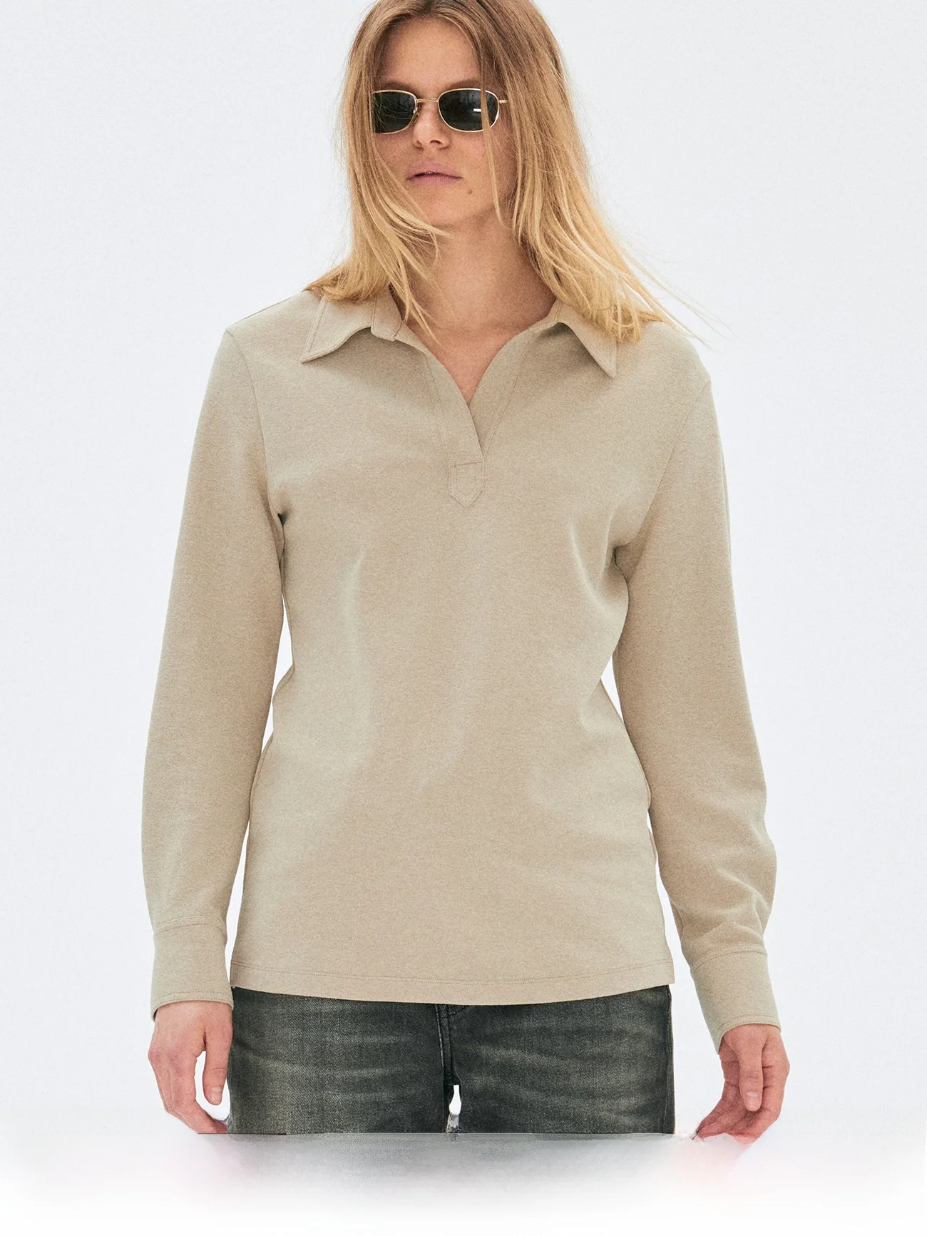 Alright Then Women's Long Sleeve Crew Neck Shirt Breathable Cotton Polyester Blend Comfortable Fit Casual Style Pure Color
Alright Then Women's Long Sleeve Crew Neck Shirt Breathable Cotton Polyester Blend Comfortable Fit Casual Style Pure Color
