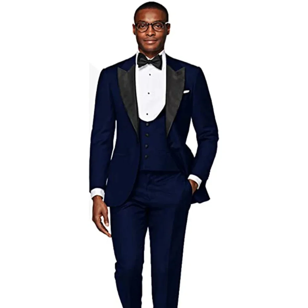 Men's Business Gentleman Fashion Slim Work Solid Color Plus Size Wedding Best Man Suit Jacket+Vest+Pant
Men's Business Gentleman Fashion Slim Work Solid Color Plus Size Wedding Best Man Suit Jacket+Vest+Pant