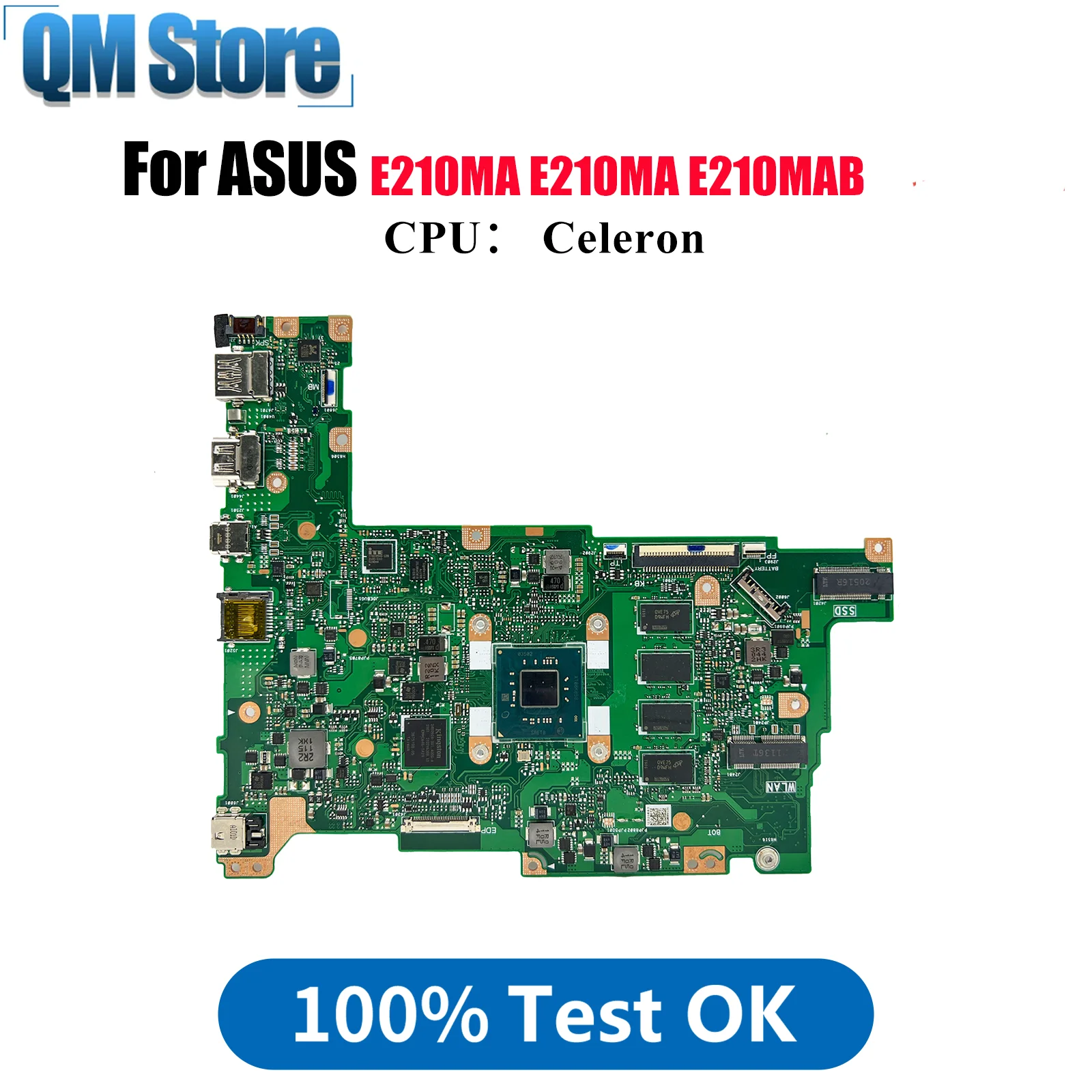 E210MA Материнская плата для ноутбука ASUS EeeBook E210MA E210MAB E210M Материнская плата для ноутбука с процессором Celeron 100% тестирование ОК быстрая доставка
E210MA Материнская плата для ноутбука ASUS EeeBook E210MA E210MAB E210M Материнская плата для ноутбука с процессором Celeron 100% тестирование ОК быстрая доставка