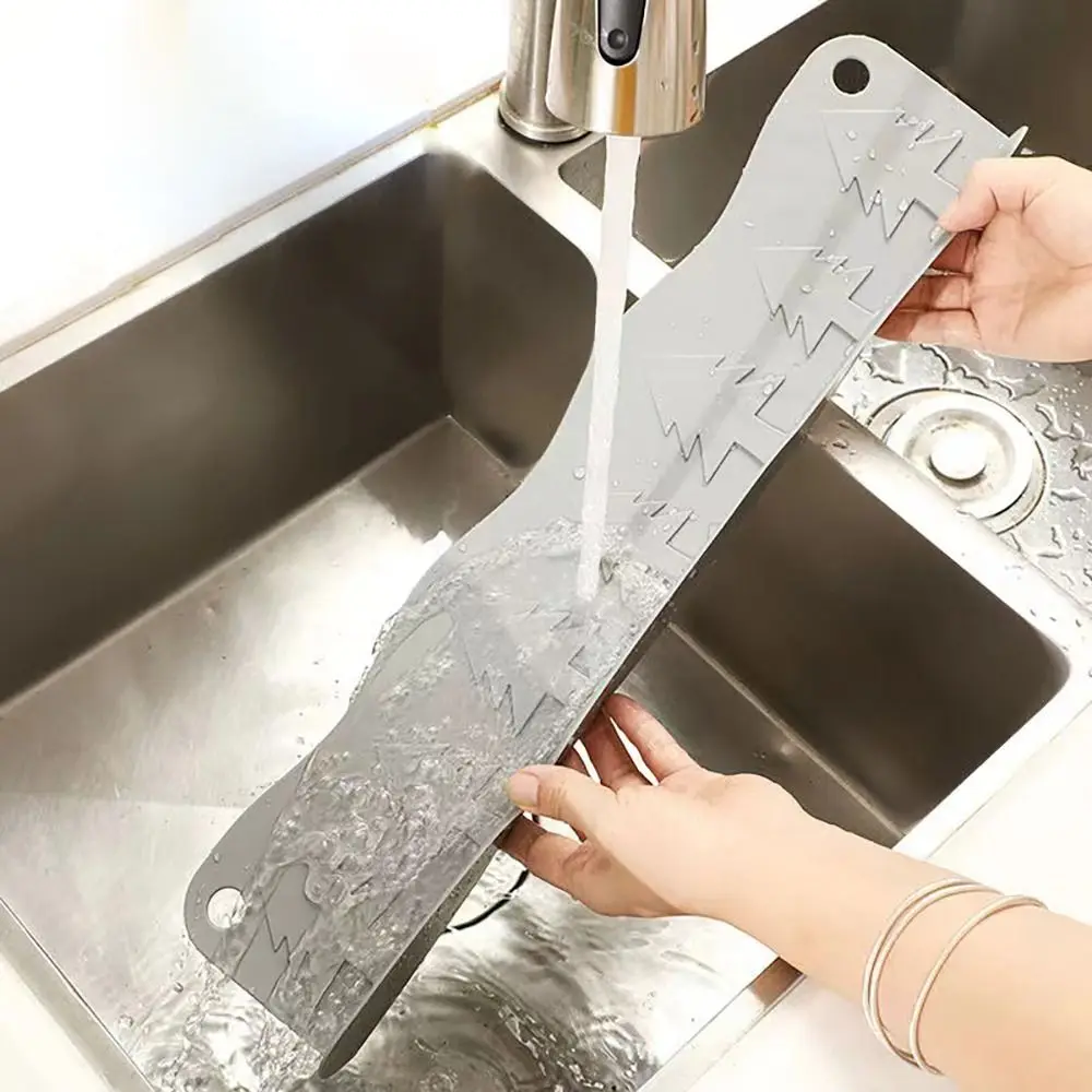 Silicone Kitchen Sink Splash Guard Kitchen Countertop Reusable Heightenin Bar Water Baffle Plate Splash Sink Guard Baffle
Silicone Kitchen Sink Splash Guard Kitchen Countertop Reusable Heightenin Bar Water Baffle Plate Splash Sink Guard Baffle