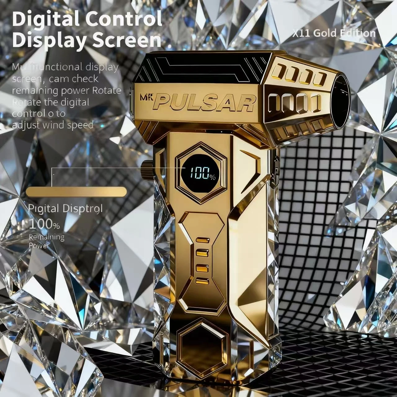 X11Pro MAX Gold Turbo Jet Blower 850000 об/мин Мощный воздуходувка Бесщеточный двигатель Турбовентилятор Скорость ветра 75 м/с 10000 мАч сильный бриз
X11Pro MAX Gold Turbo Jet Blower 850000 об/мин Мощный воздуходувка Бесщеточный двигатель Турбовентилятор Скорость ветра 75 м/с 10000 мАч сильный бриз