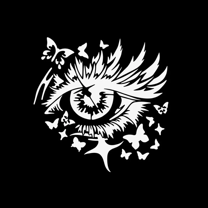1pc Anime Eye Butterflies Stars Sticker Black White Waterproof Vinyl Decal for Car Laptop Decor Accessory
1pc Anime Eye Butterflies Stars Sticker Black White Waterproof Vinyl Decal for Car Laptop Decor Accessory