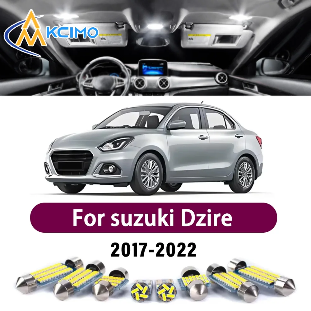 KCIMO New LED Canbus Interior Reading Dome Vanity Mirror Light Kit For suzuki Dzire 2017-2022 Premium Bright Error-Free Lights
KCIMO New LED Canbus Interior Reading Dome Vanity Mirror Light Kit For suzuki Dzire 2017-2022 Premium Bright Error-Free Lights