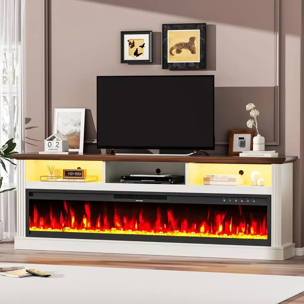 Modern 58" TV Stand with 52" Fireplaces LED Light Entertainment Center Storage Cabinets for Home
Modern 58" TV Stand with 52" Fireplaces LED Light Entertainment Center Storage Cabinets for Home