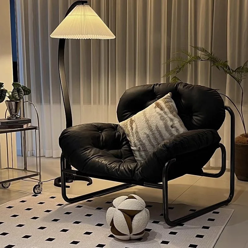 Single sofa chair casual sofa minimalist living room lazy medieval balcony bedroom black chair
Single sofa chair casual sofa minimalist living room lazy medieval balcony bedroom black chair