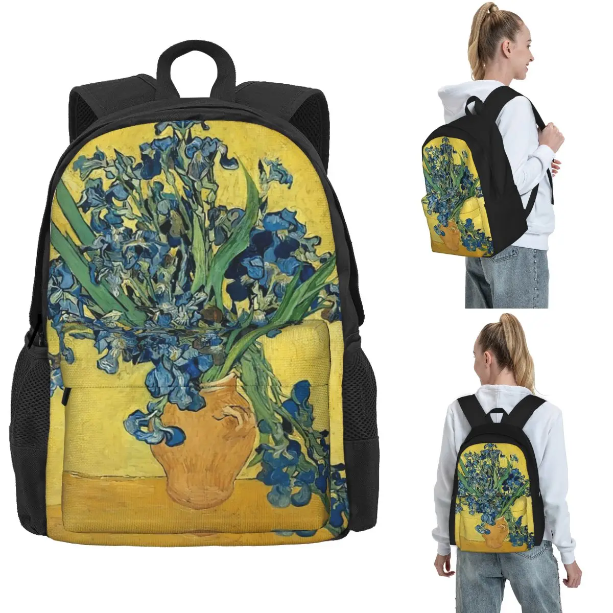 Irises By Van Gogh Backpack Hot Sale Daypack Large Capacity Children BookBag School Bag Shoulder Bags for Men Women
Irises By Van Gogh Backpack Hot Sale Daypack Large Capacity Children BookBag School Bag Shoulder Bags for Men Women