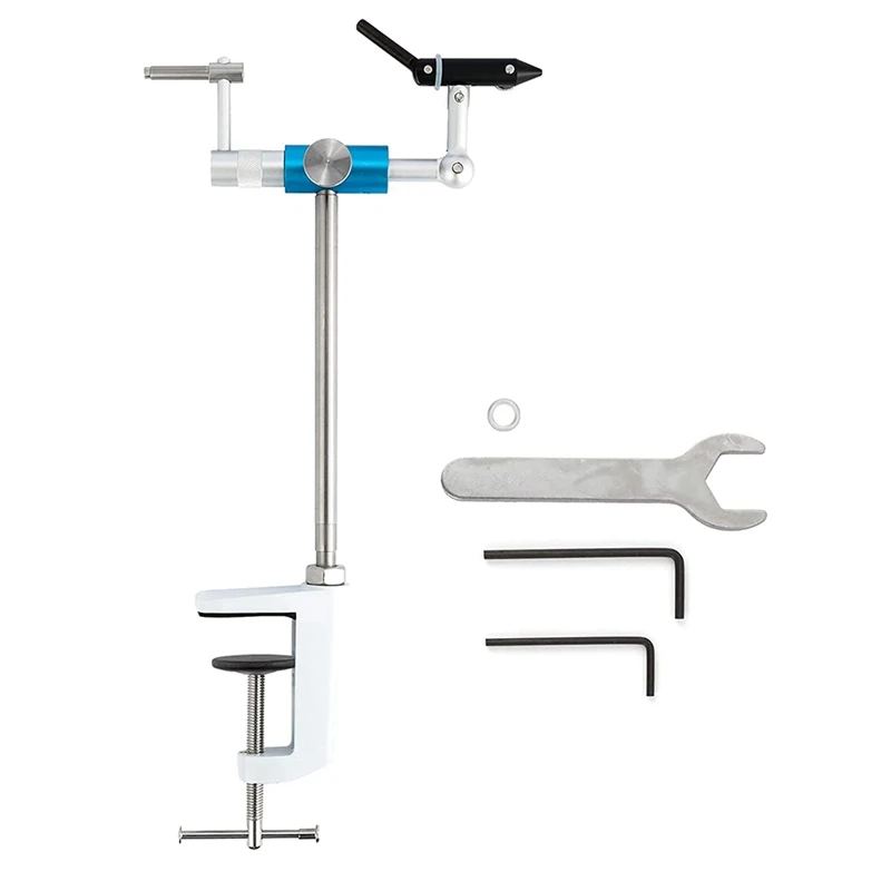 Rotaries Fly Tying Vise Fly Vise 360 Degree Rotation Ultra Light Fly Tying Tools Jig Tying Vise C-Clamp Mount
Rotaries Fly Tying Vise Fly Vise 360 Degree Rotation Ultra Light Fly Tying Tools Jig Tying Vise C-Clamp Mount