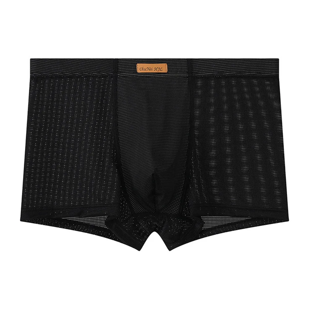 Men Mesh Texture Soft Boxer Shorts Underwear U Convex Pouch Breathable Panties Homewear Fashion Panties Slip Homme
Men Mesh Texture Soft Boxer Shorts Underwear U Convex Pouch Breathable Panties Homewear Fashion Panties Slip Homme