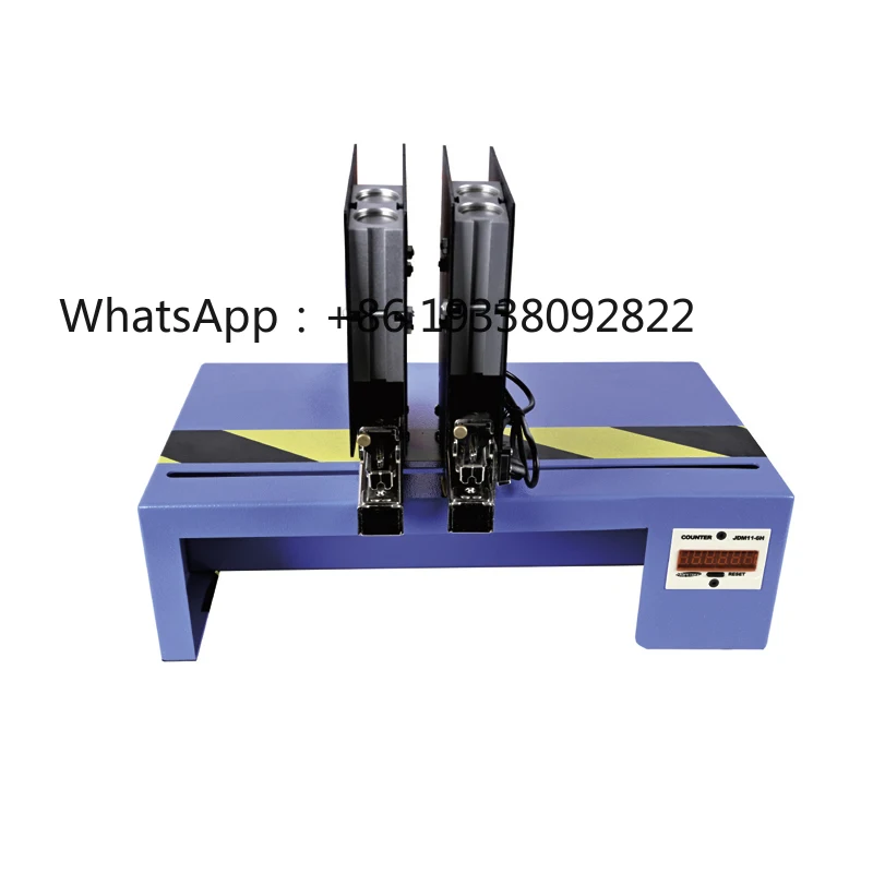 300 Times/Min Continuous Binding Work 1-3mm Thickness Single/Dual/Triple Head Options Automatic Pneumatic 10# Stapler Machine
300 Times/Min Continuous Binding Work 1-3mm Thickness Single/Dual/Triple Head Options Automatic Pneumatic 10# Stapler Machine