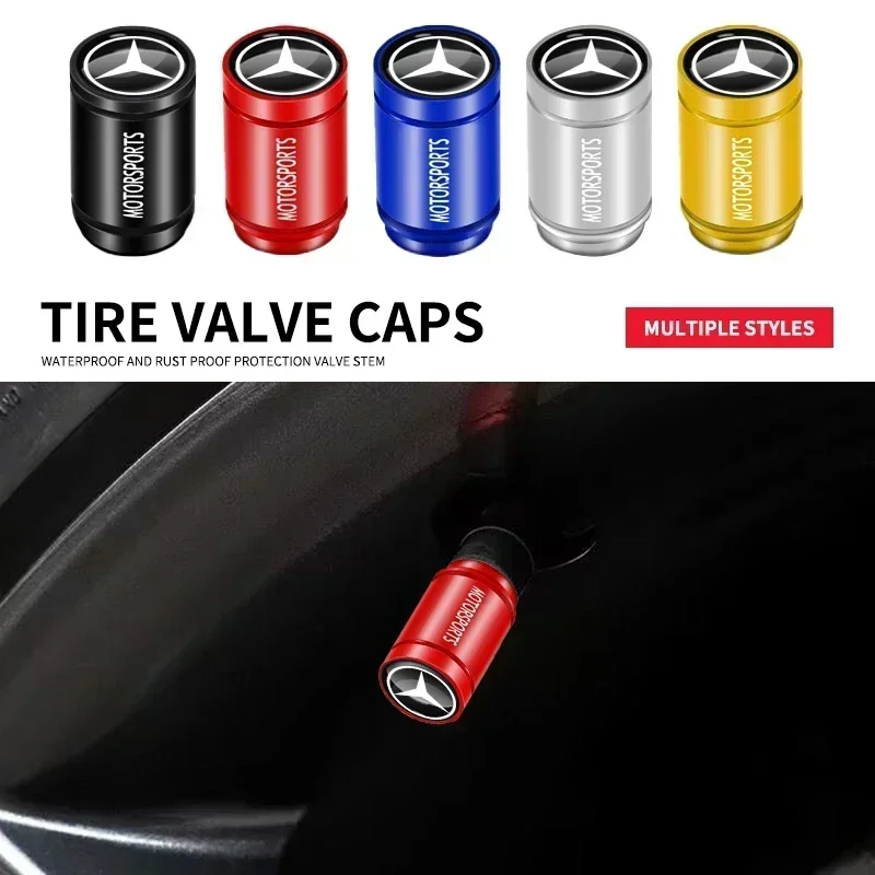 4pcs Car Tire Valve Wheel Tyre Air Valve Dust Covers Stem Caps for Mercedes Benz B/C/E/S Class A Class C200L GLC GLK New CLA GLA
4pcs Car Tire Valve Wheel Tyre Air Valve Dust Covers Stem Caps for Mercedes Benz B/C/E/S Class A Class C200L GLC GLK New CLA GLA