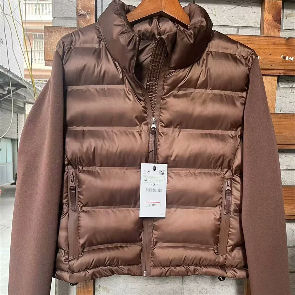 UNIZERA Women's Cotton Jacket Fashion Stand Collar Slim Fit Splicing Solid Color Spring New Cotton Jacket
UNIZERA Women's Cotton Jacket Fashion Stand Collar Slim Fit Splicing Solid Color Spring New Cotton Jacket