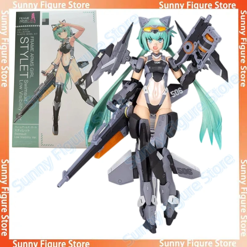In Stock KOTOBUKIYA FG188 Frame Arms Girl STYLET Low Visibility Swimsuit Assembly Model Animation Action Figure Toy Collection
In Stock KOTOBUKIYA FG188 Frame Arms Girl STYLET Low Visibility Swimsuit Assembly Model Animation Action Figure Toy Collection