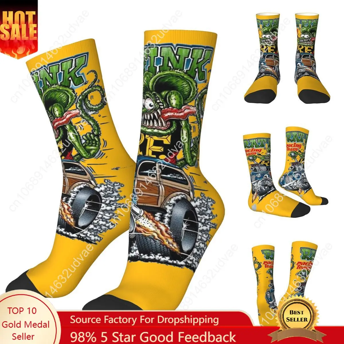 Harajuku Tales Of The Rat Fink 7 Men and Women printing Socks,Windproof Applicable throughout the year Dressing Gift
Harajuku Tales Of The Rat Fink 7 Men and Women printing Socks,Windproof Applicable throughout the year Dressing Gift