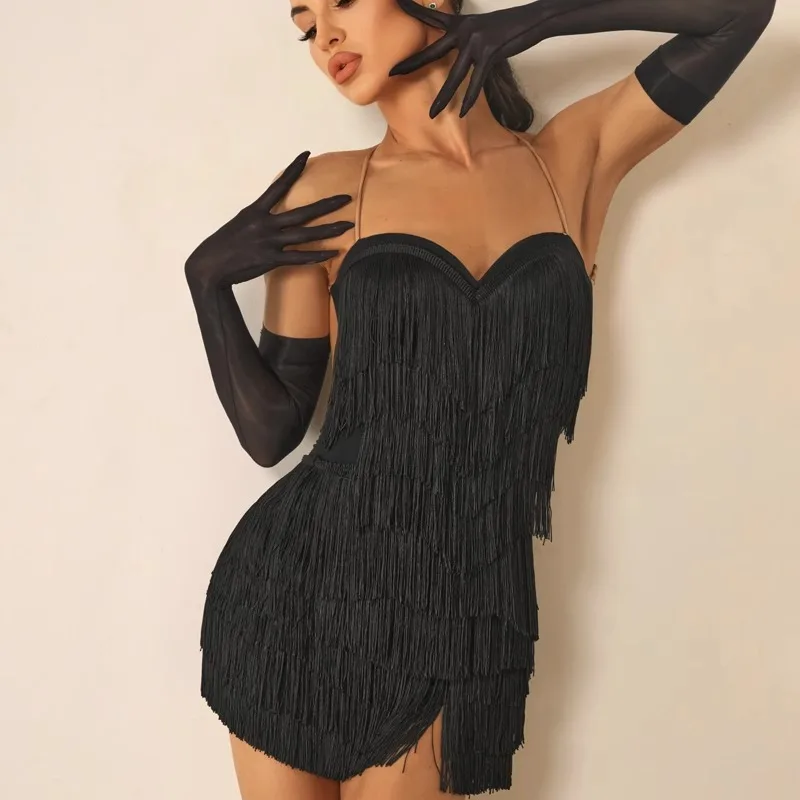 customized ZYM backless encrypted tassel Latin dance dress suit uniform for women with underwear vestito latino americano donna
customized ZYM backless encrypted tassel Latin dance dress suit uniform for women with underwear vestito latino americano donna