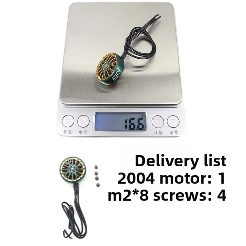 2004 PLUS 1800/3000/2500KV brushless motor suitable for 3-4S battery FPV model aircraft motor
2004 PLUS 1800/3000/2500KV brushless motor suitable for 3-4S battery FPV model aircraft motor