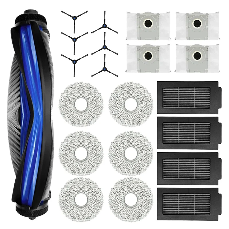 Комплект аксессуаров ABBO-20 шт. для основной щетки ECOVACS DEBOT T50 PRO Omni, подушечки для швабры, боковые щетки
Комплект аксессуаров ABBO-20 шт. для основной щетки ECOVACS DEBOT T50 PRO Omni, подушечки для швабры, боковые щетки