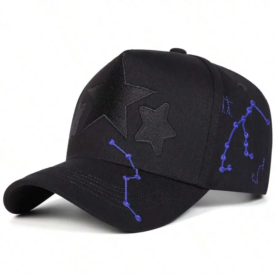 Men Constellation Star Embroidered Baseball Cap Streetwear Adjustable Sunscreen Hat Spring Autumn Outdoor
Men Constellation Star Embroidered Baseball Cap Streetwear Adjustable Sunscreen Hat Spring Autumn Outdoor