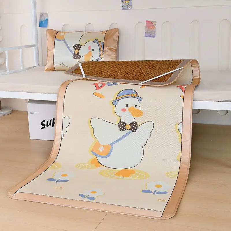 Thickened Double-Sided Ice-Silk Cartoon Print Wicker Mat Student Dormitory Single Bed Upper-Lower Bed Layout Suitable for Ren...
Thickened Double-Sided Ice-Silk Cartoon Print Wicker Mat Student Dormitory Single Bed Upper-Lower Bed Layout Suitable for Ren...