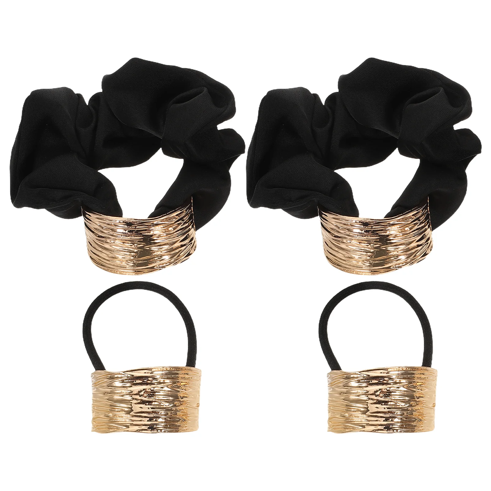 4pcs Accessories Set Cloth Geometric Elastic Ponytail Cuffs Durable Metal Fabric Comfortable Lightweight Style Diverse Casual
4pcs Accessories Set Cloth Geometric Elastic Ponytail Cuffs Durable Metal Fabric Comfortable Lightweight Style Diverse Casual