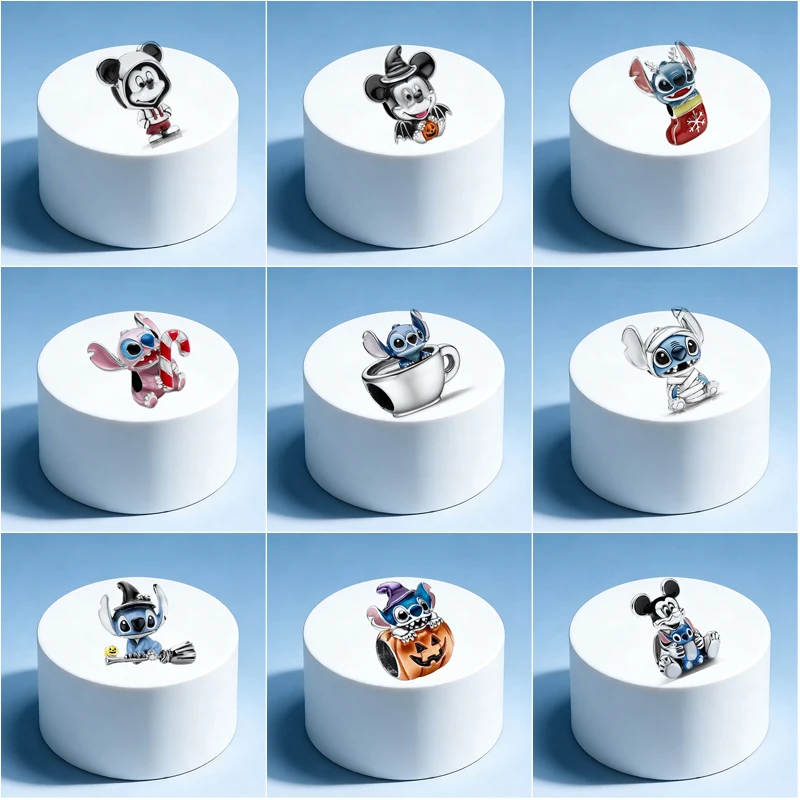 Disney 925 Silver Mickey Children's Clothing - Disney Candies - Star Wars Character Charm Zircon Suitable for Bracelet
Disney 925 Silver Mickey Children's Clothing - Disney Candies - Star Wars Character Charm Zircon Suitable for Bracelet