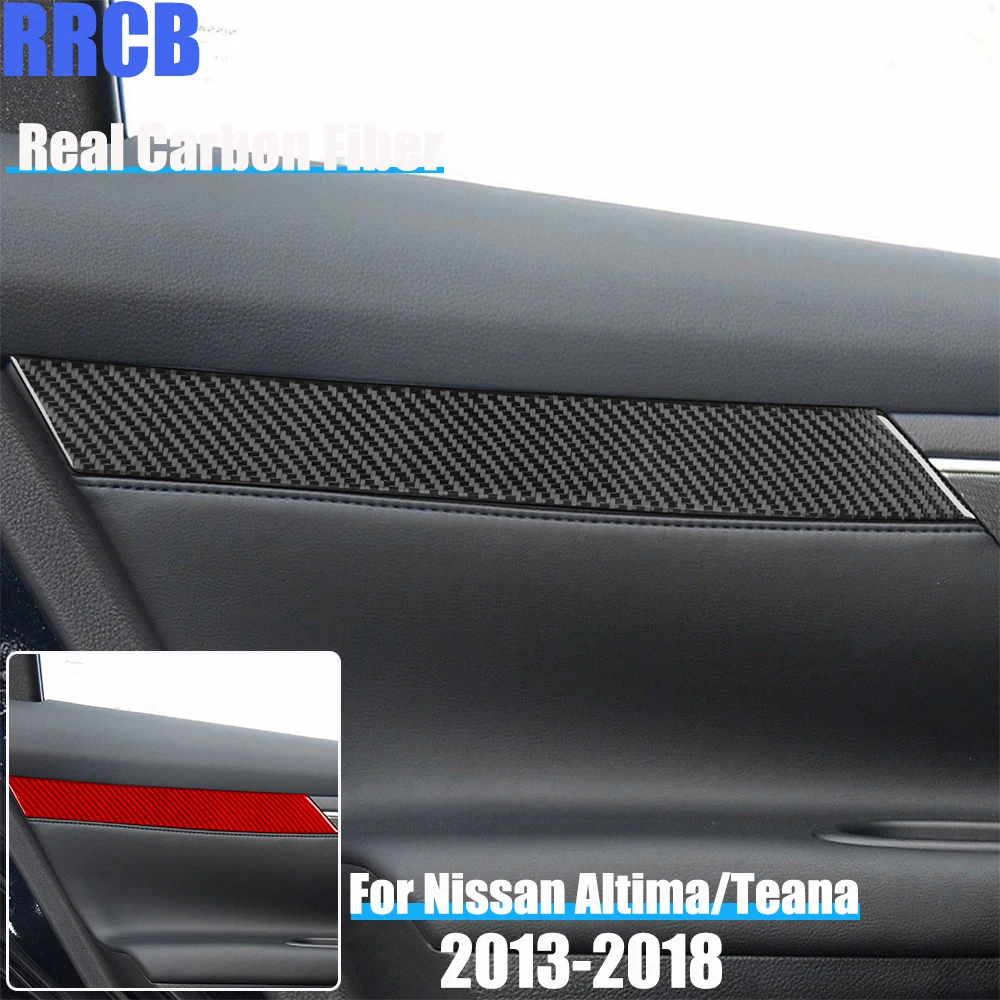 Real Carbon Fiber Car Accessories Door Panel Set Soft Cover Sticker For Nissan Altima/Teana L33 2013 2014 2015 2016 2017 2018
Real Carbon Fiber Car Accessories Door Panel Set Soft Cover Sticker For Nissan Altima/Teana L33 2013 2014 2015 2016 2017 2018