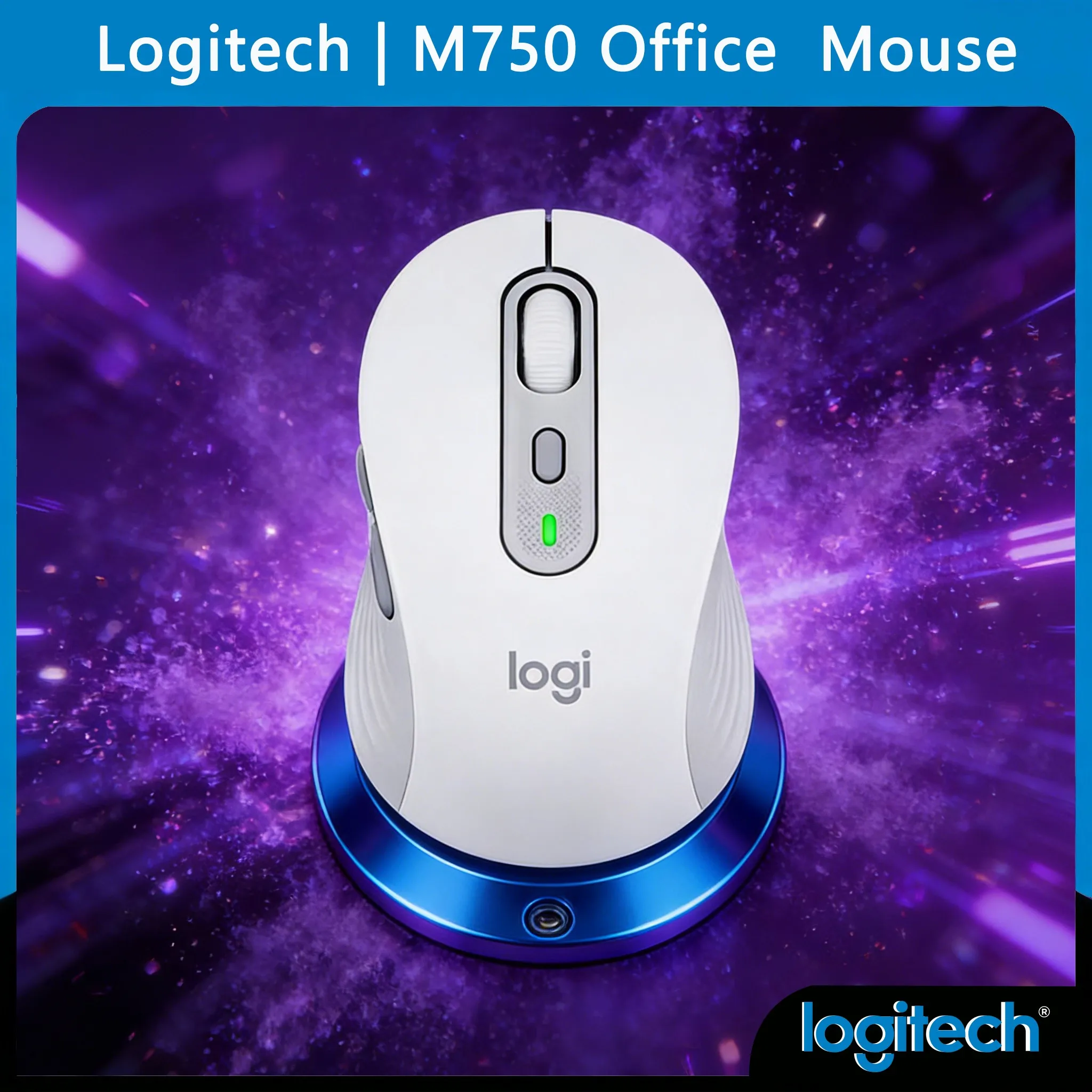 Logitech M750: Бесшумный эргономичный дизайн для комфортного использования в течение всего дня
Logitech M750: Бесшумный эргономичный дизайн для комфортного использования в течение всего дня