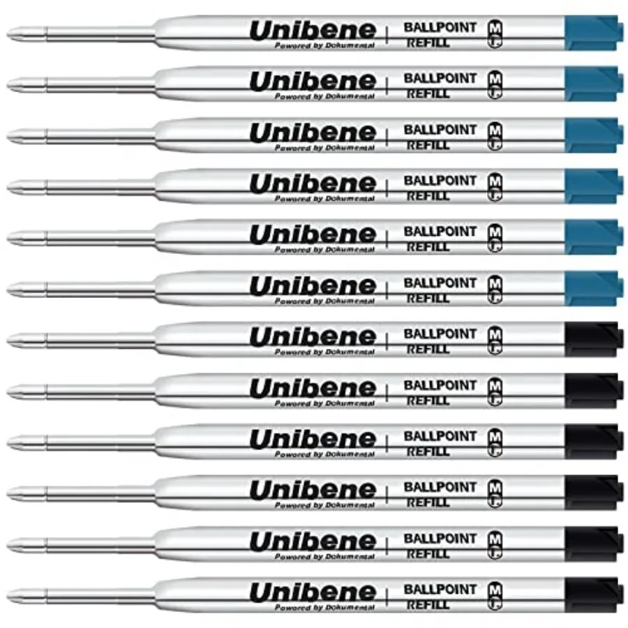 Parker Compatible Ballpoint Refills 12 Pack, 1.0mm Medium Point-, Smooth Writing Replaceable German Ink Tactical Pen Refills fo
Parker Compatible Ballpoint Refills 12 Pack, 1.0mm Medium Point-, Smooth Writing Replaceable German Ink Tactical Pen Refills fo