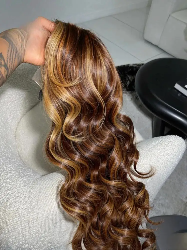 Новинка! Парик из натуральных волос Highlight Omber Body Wave, 30-36 дюймов, медово-русый, с HD кружевной фронтальной частью 13x4/13x6, для женщин, плотность 250%
Новинка! Парик из натуральных волос Highlight Omber Body Wave, 30-36 дюймов, медово-русый, с HD кружевной фронтальной частью 13x4/13x6, для женщин, плотность 250%