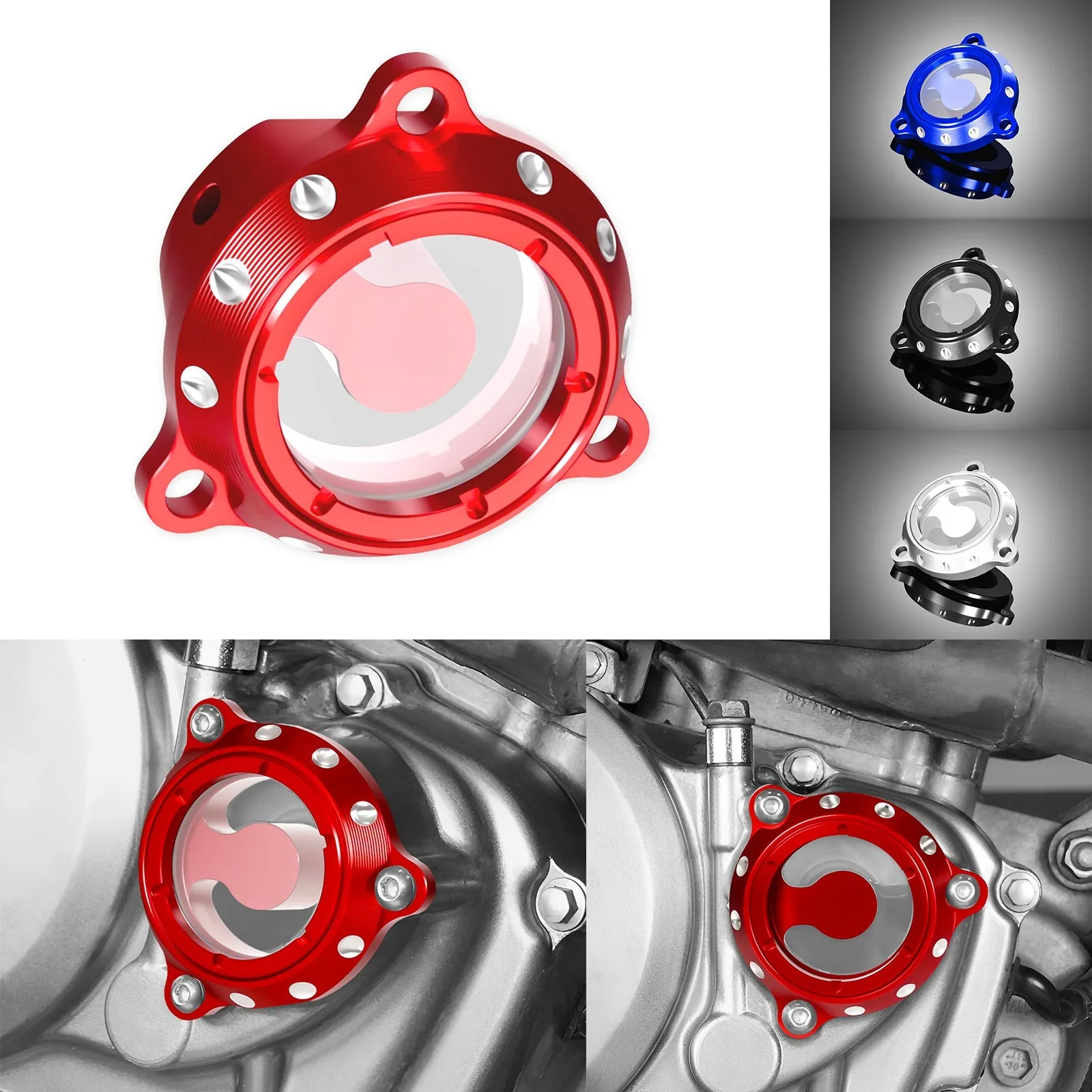 3D Engine Clear Oil Filter Cover Cap For Honda XR 650L XR650L 1993-2025 XR 600R XR600R 1990-2000
3D Engine Clear Oil Filter Cover Cap For Honda XR 650L XR650L 1993-2025 XR 600R XR600R 1990-2000