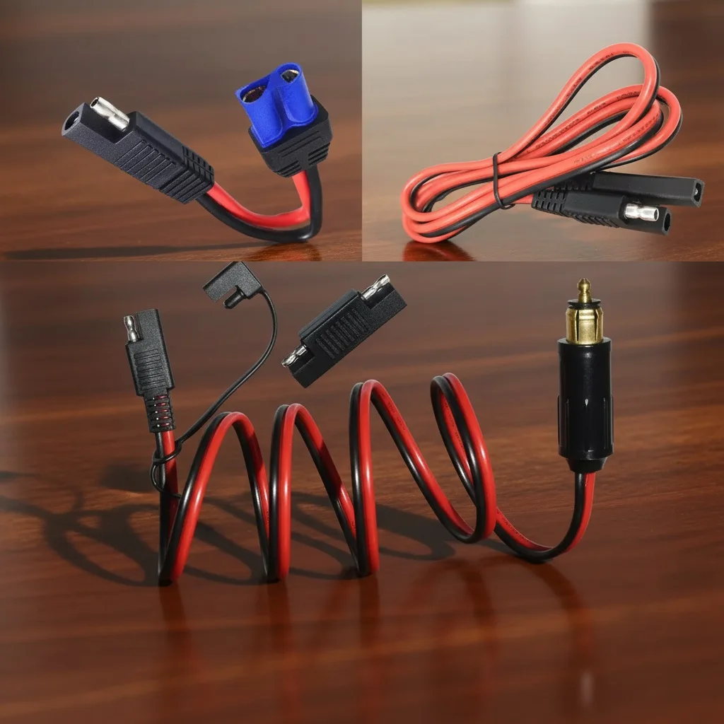 SAE TO SAE Quick Disconnect SAE Extension Cable Dust Cap 100CM 14AWG for Camp Trailer Solar Panels Harness
SAE TO SAE Quick Disconnect SAE Extension Cable Dust Cap 100CM 14AWG for Camp Trailer Solar Panels Harness